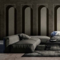 Tapeta Skinwall THE SECRET’S GARDEN 712 z kolekcji Suite Collection motywy: geometryczny, miasta mapy, kolory: brązowy, beżowy, szary