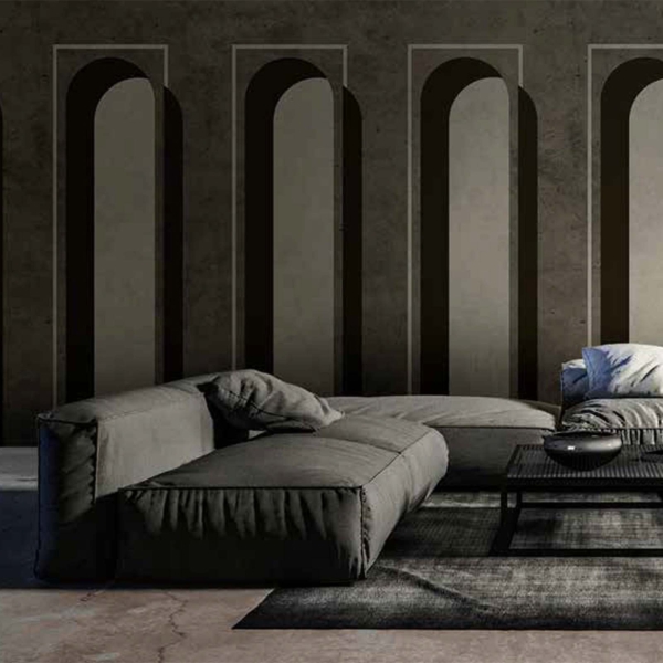 Tapeta-Skinwall-THE-SECRET’S-GARDEN-712--z-kolekcji-Suite-Collection Tapeta Skinwall THE SECRET’S GARDEN 712 z kolekcji Suite Collection motywy: geometryczny, miasta mapy, kolory: brązowy, beżowy, szary
