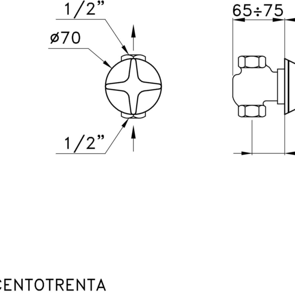 Stella-130-0-154-rys-techniczny Stella 130 0 154 rys techniczny