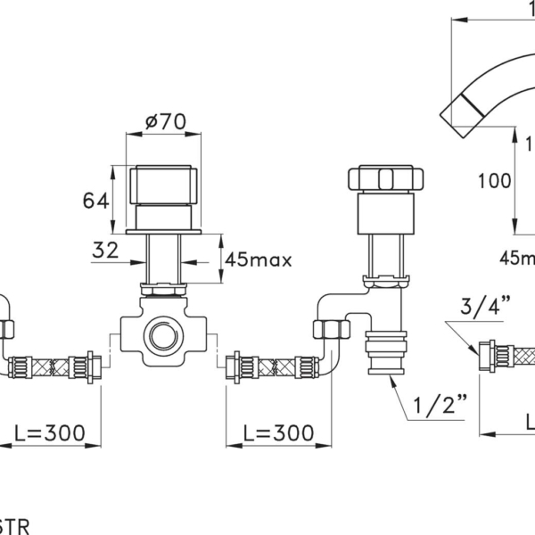 Stella-Aster-3256TR-rys-techniczny Stella Aster 3256TR rys techniczny