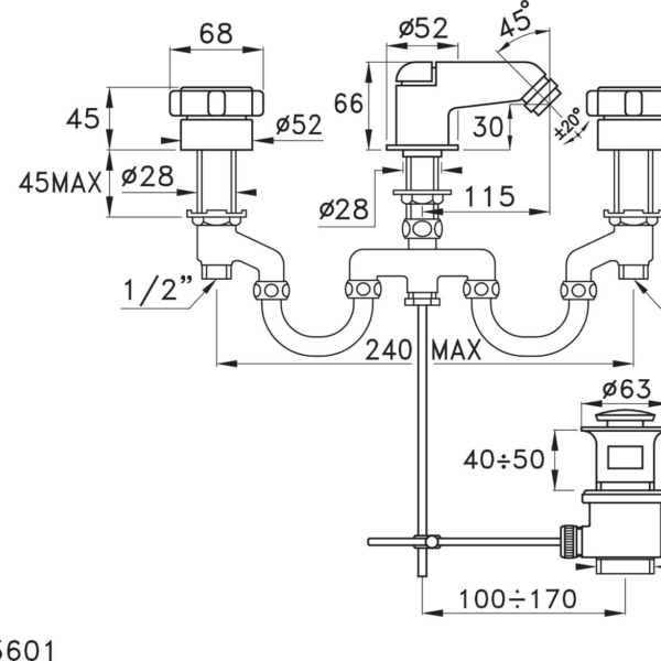 Stella-Aster-3601-rys-techniczny Stella Aster 3601 rys techniczny