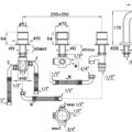 Stella Bamboo 3256TRTC308 rys techniczny