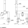 Stella Bamboo 3267RG306 rys techniczny