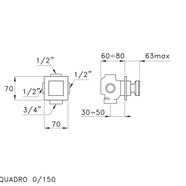 Stella-Bamboo-Quadro-0-150MP-rys-techniczny Stella Bamboo Quadro 0 150MP rys techniczny