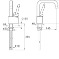 Stella Box 3223MC rys techniczny