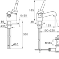 Stella Box 3224MC rys techniczny