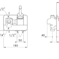 Stella Box 3254MC rys techniczny