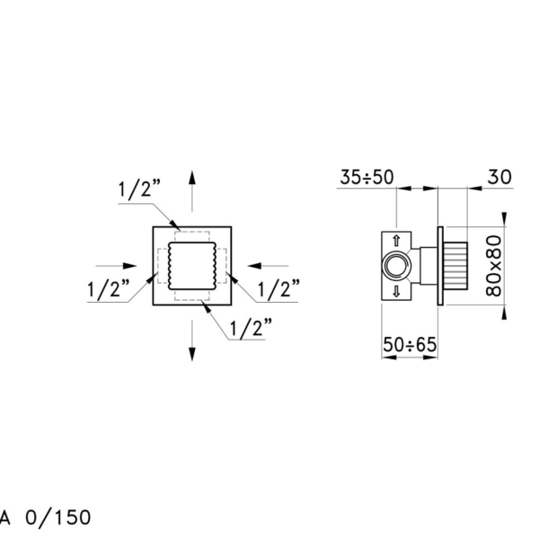 Stella-Casanova-0-150-rys-techniczny Stella Casanova 0 150 rys techniczny