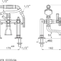 Stella Eccelsa 3274RG306FB rys techniczny