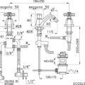 Stella Eccelsa 3601TC rys techniczny