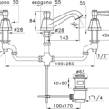 Stella Eccelsa Leve 3224P rys techniczny