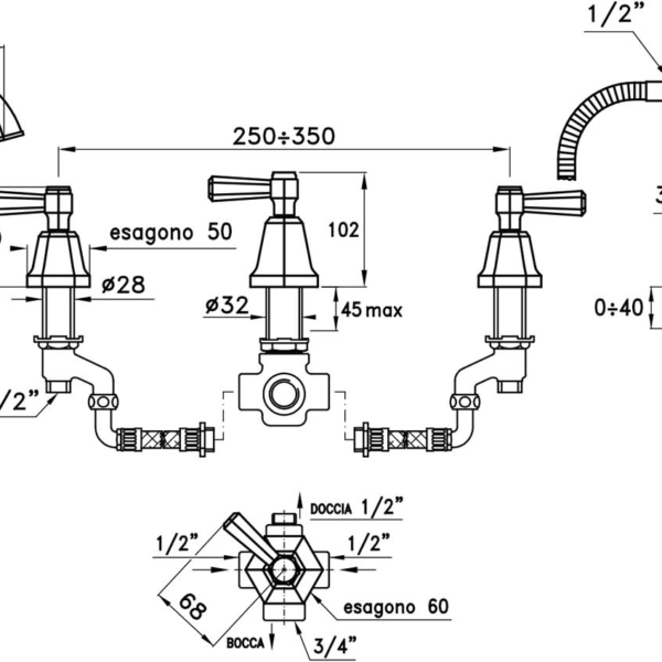 Stella-Eccelsa-Leve-3256TR307-rys-techniczny Stella Eccelsa Leve 3256TR307 rys techniczny