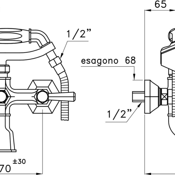 Stella-Eccelsa-Leve-3274-306FB-rys-techniczny Stella Eccelsa Leve 3274 306FB rys techniczny