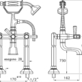 Stella Eccelsa Leve 3274CL306 rys techniczny