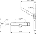 Stella Firenze 3267TM302 rys techniczny
