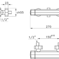 Stella Firenze 3287TM rys techniczny