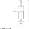 Stella Italica 1054 rys techniczny