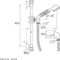 Stella Italica 302A rys techniczny