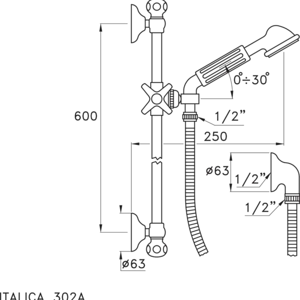 Stella-Italica-302A-rys-techniczny Stella Italica 302A rys techniczny