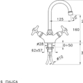 Stella Italica 3216 rys techniczny