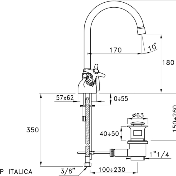 Stella-Italica-3217P-rys-techniczny Stella Italica 3217P rys techniczny
