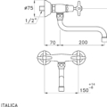 Stella Italica 3243 200 rys techniczny