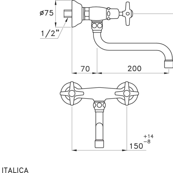 Stella-Italica-3243-200-rys-techniczny Stella Italica 3243 200 rys techniczny