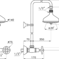 Stella Italica 3283 301 314A 140 rys techniczny