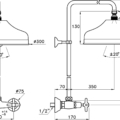 Stella Italica 3283 301 314A 300 rys techniczny