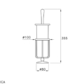 Stella Italica Leve 1054 rys techniczny