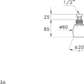 Stella Italica Leve 313A rys techniczny