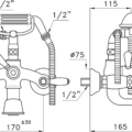 Stella Italica Leve 3274 306 rys techniczny