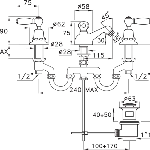 Stella-Italica-Leve-3601-rys-techniczny Stella Italica Leve 3601 rys techniczny