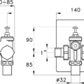 Stella Italica Leve 3810 rys techniczny