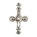 Stella Italica Leve IS3284-33-220 Bateria prysznicowa ścienna natynkowa termostatyczna heavy duty z natynkową rurką -