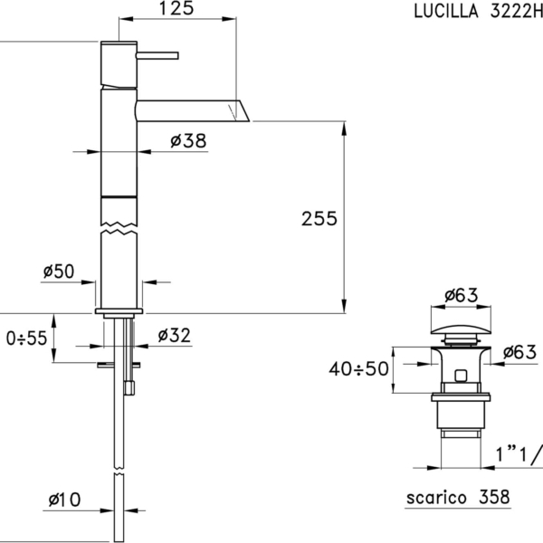 Stella-Lucilla-3222HP170-rys-techniczny Stella Lucilla 3222HP170 rys techniczny