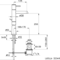 Stella Lucilla 3224HP170 rys techniczny