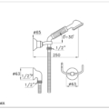 Stella Roma 305A rys techniczny
