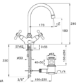 Stella Roma 3217P rys techniczny