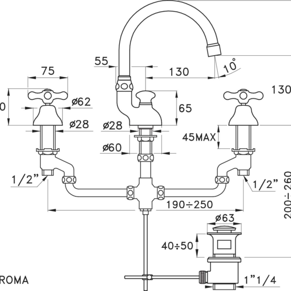 Stella-Roma-3225-rys-techniczny Stella Roma 3225 rys techniczny