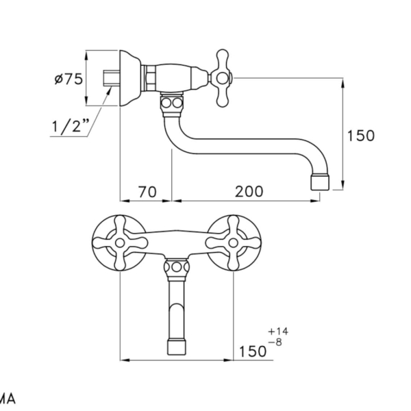 Stella-Roma-3243-200-rys-techniczny Stella Roma 3243 200 rys techniczny