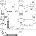 Stella Roma 3256TC rys techniczny