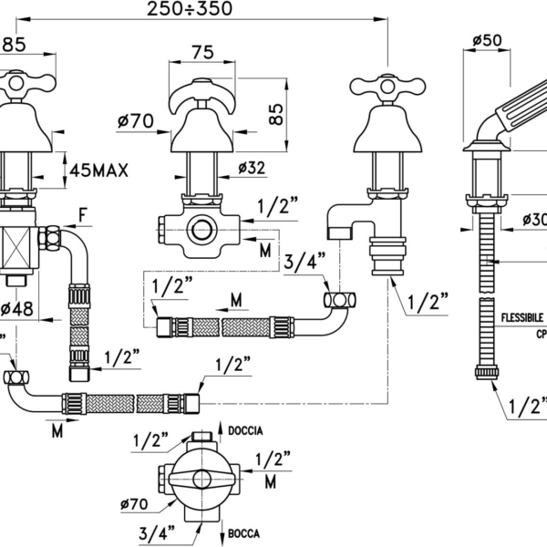 Stella-Roma-3256TRTC308-rys-techniczny Stella Roma 3256TRTC308 rys techniczny