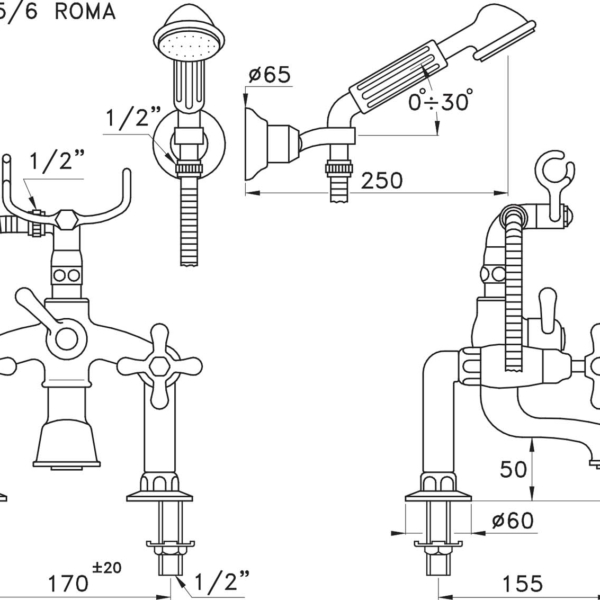 Stella-Roma-3274RG305-6-rys-techniczny Stella Roma 3274RG305 6 rys techniczny