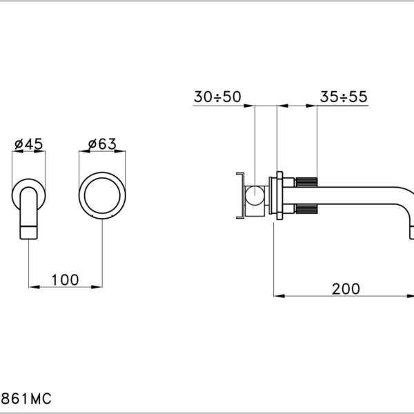 Stella-Sirius-3861MCLT-PV-rys-techniczny Stella Sirius 3861MCLT PV rys techniczny