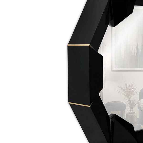 Maison-Valentina-DARIAN-BLACK-Scienne-lustro-mosiadz-lustro-drewno-kolor-czarny-4 DARIAN BLACK Ścienne lustro mosiadz, lustro, drewno kolor czarny