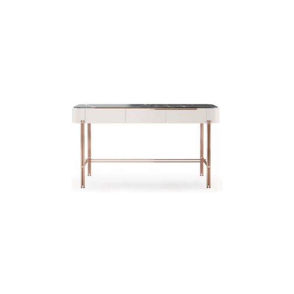 Praddy-BAMBOO-NT077-konsola-lakier-czarny-miedz-stal-nierdzewna-Nero-Marquina-bezowy-3 Praddy BAMBOO NT077 to konsola w wykończeniu drewno-mdf lakier czarny, miedź stal nierdzewna, Nero Marquina, drewno-mdf lakier beżowy,. Praddy to portugalski producent wysokiej jakości mebli. Firma powstała w regionie słynącym z wielowielkowej tradycji rzemieślicznej produkcji mebli. Niezwykła dbałość o szczegóły, wysoka jakość ręcznie wytwarzanych mebli i materiałów, z których powstają oraz nowoczesny desgin to coś co wyróżnia markę Praddy na tle innych światowych producentów branży.