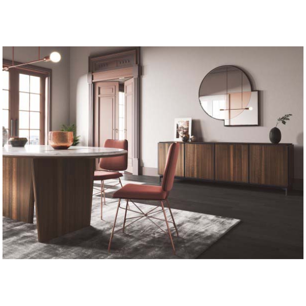 Praddy-BARBICAN-TR031-kredens-lakier-czarny-Heban-Macassar-4 Praddy BARBICAN TR031 to kredens w wykończeniu drewno-mdf lakier czarny, Heban Macassar. Praddy to portugalski producent wysokiej jakości mebli. Firma powstała w regionie słynącym z wielowielkowej tradycji rzemieślicznej produkcji mebli. Niezwykła dbałość o szczegóły, wysoka jakość ręcznie wytwarzanych mebli i materiałów, z których powstają oraz nowoczesny desgin to coś co wyróżnia markę Praddy na tle innych światowych producentów branży.