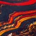 Sicis Vetrite z kolekcji Gem Glass model Magma to wielkoformatowy panel szklany kamienie szlachetne o wymiarach 120x280 cm. Kolory tego modelu to: czerwony, czarny, grafitowy, żółty, a możliwe wykończenia powierzchni: Chrome, Opalescent, Solid.