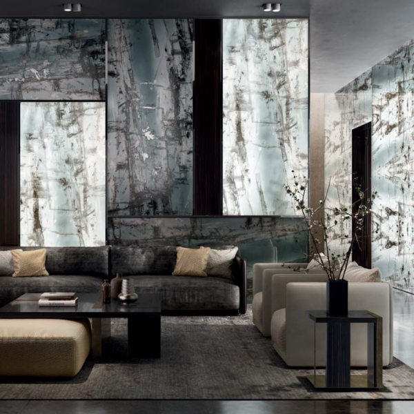 Sicis-Vetrite-Gem-Glass-Rock-wielkoformatowy-panel-szklany-kamienie-szlachetne-120x280-cm-szary-bialy-grafitowy-brazowy-niebieski-4 Sicis Vetrite z kolekcji Gem Glass model Rock to wielkoformatowy panel szklany kamienie szlachetne o wymiarach 120x280 cm. Kolory tego modelu to: szary, biały, grafitowy, brązowy, niebieski, a możliwe wykończenia powierzchni: Chrome, Opalescent, Solid.